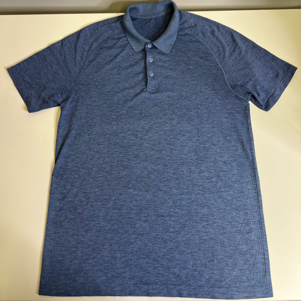 Lululemon Metal Vent Tech Polo Shirt - Size Large